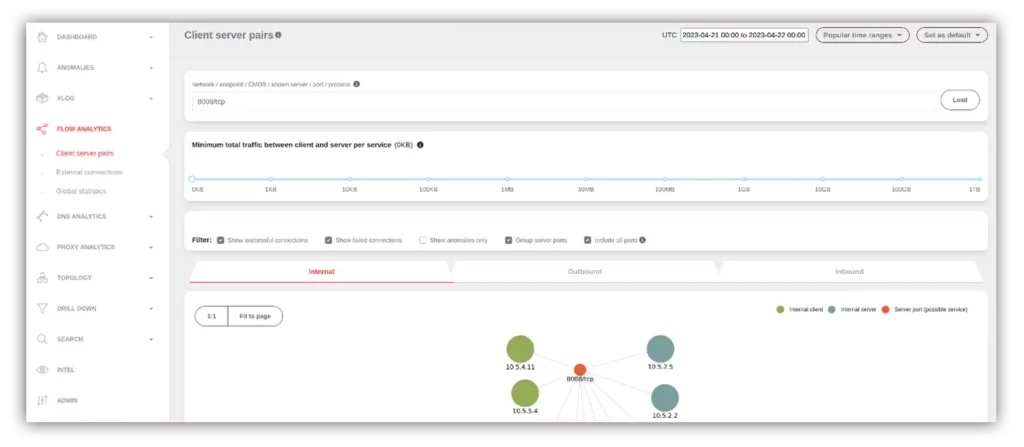 Exeon.NDR client server pairs